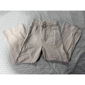 Midrise off white pants